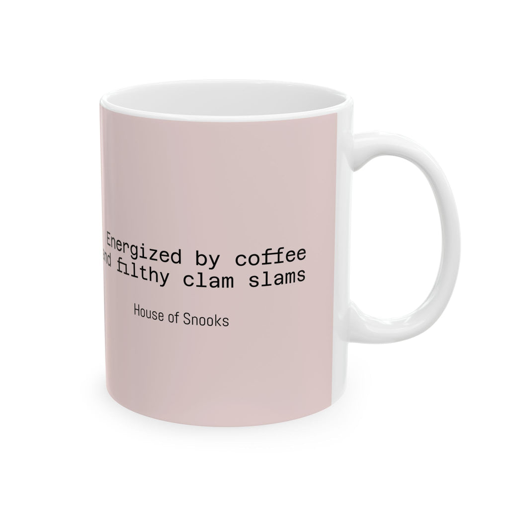Clamantha Personalized Coffee Mug — Cute Pink Name Mug for Bridesmaids, Gifts & Everyday Tea