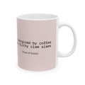Clamantha Personalized Coffee Mug — Cute Pink Name Mug for Bridesmaids, Gifts & Everyday Tea