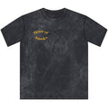 Vintage "Hoochie Social Club" Crewneck Tee — Retro Brown Graphic T-Shirt with "Oh, my apologies. You thought a hoochie cared?"
