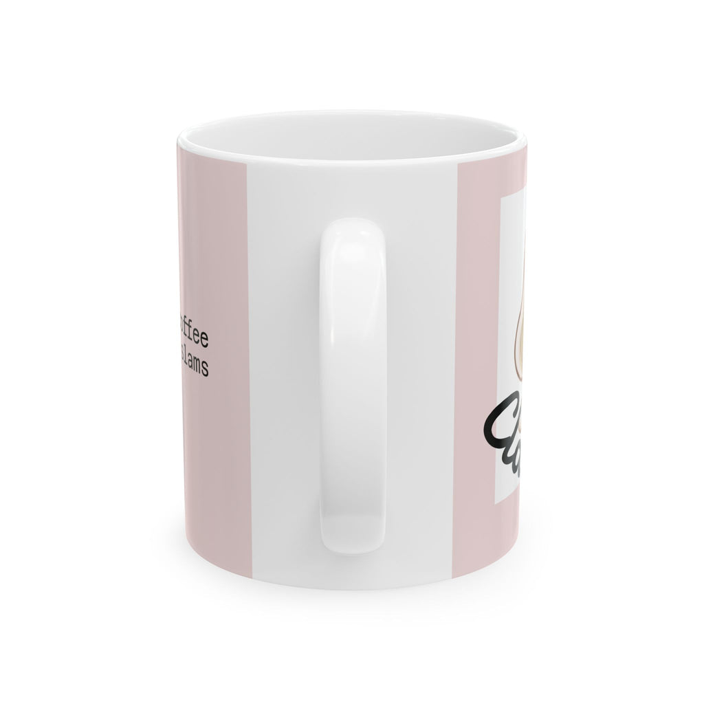 Clamantha Personalized Coffee Mug — Cute Pink Name Mug for Bridesmaids, Gifts & Everyday Tea