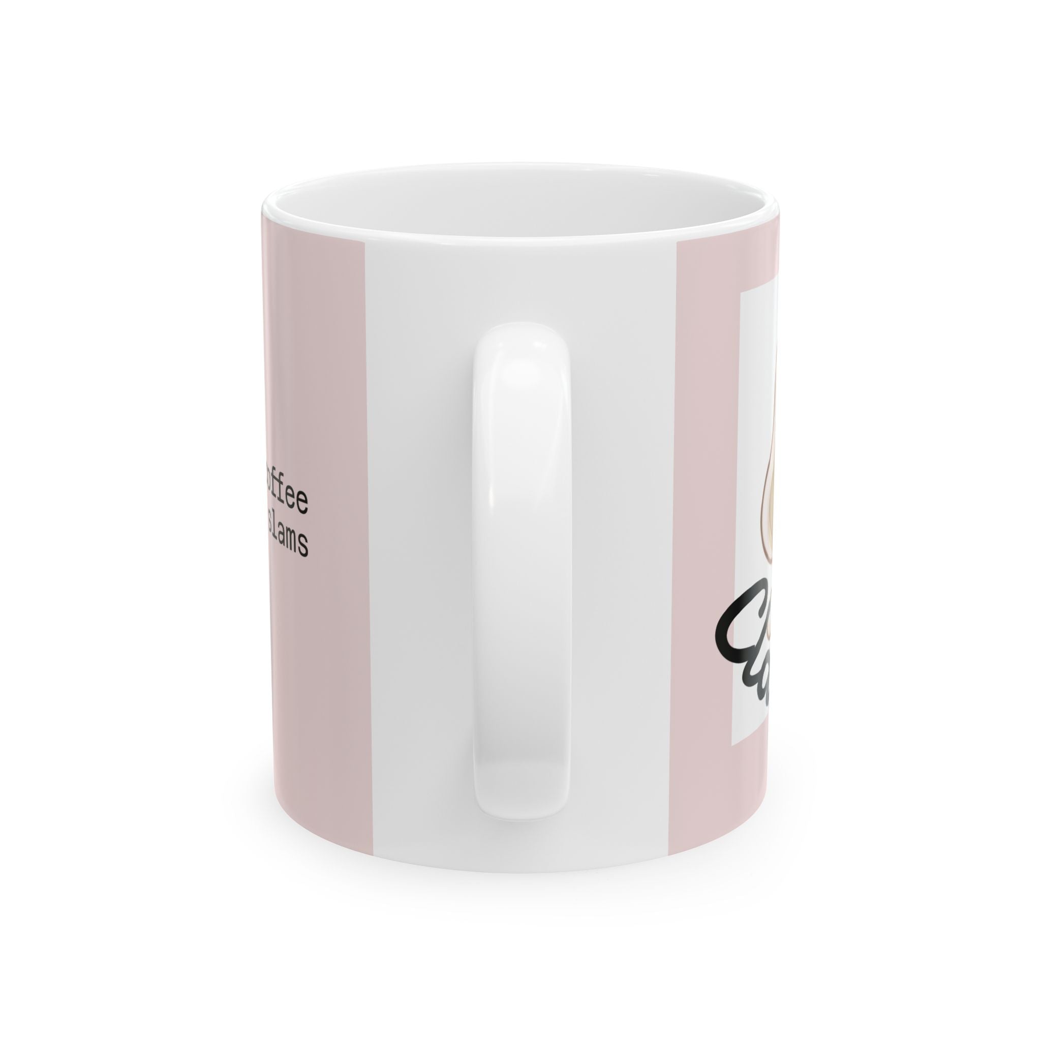 Clamantha Personalized Coffee Mug — Cute Pink Name Mug for Bridesmaids, Gifts & Everyday Tea