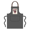 Market Bib Apron - 'Hoosier Social Club' Vintage Diner Logo Chef Apron