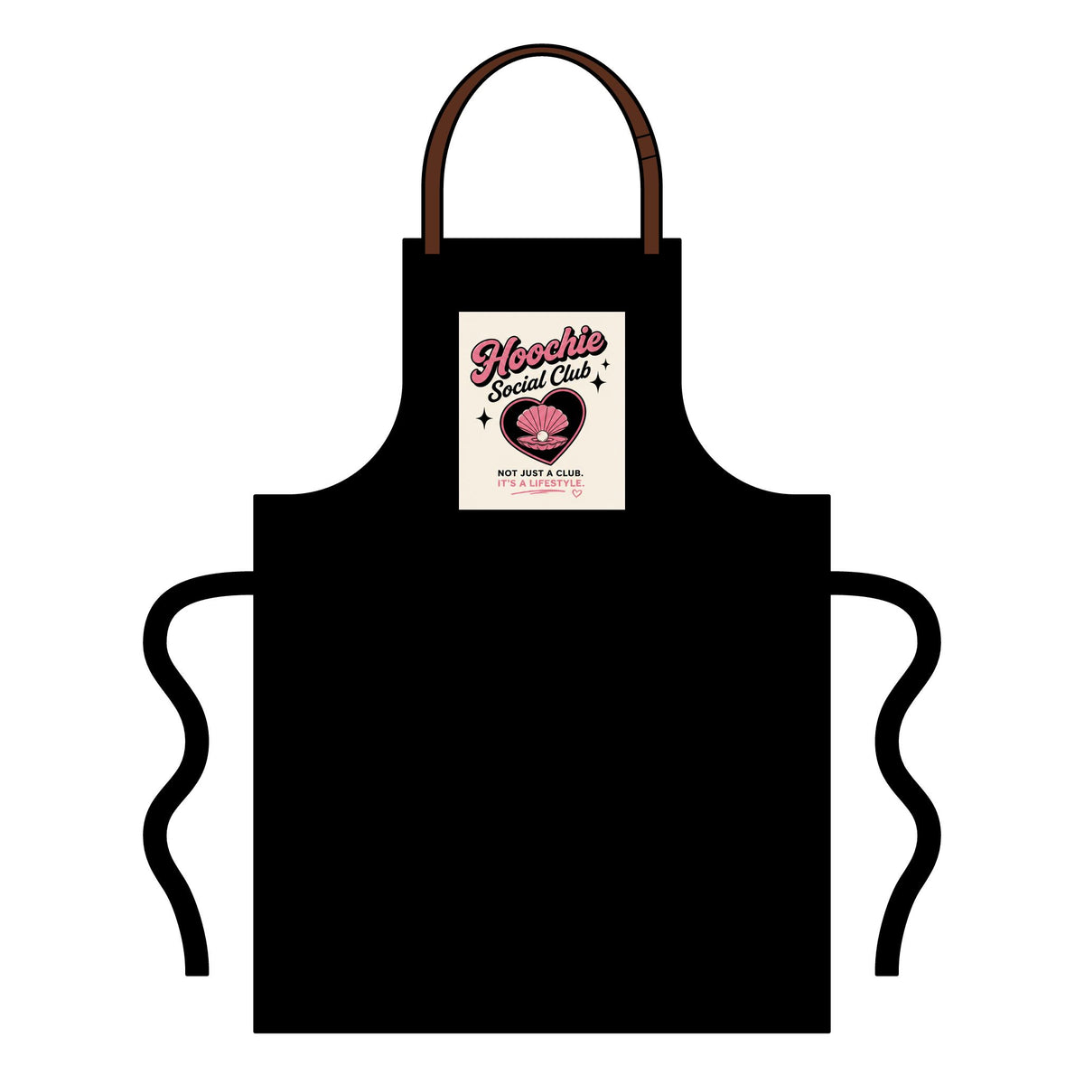 Market Bib Apron - 'Hoosier Social Club' Vintage Diner Logo Chef Apron