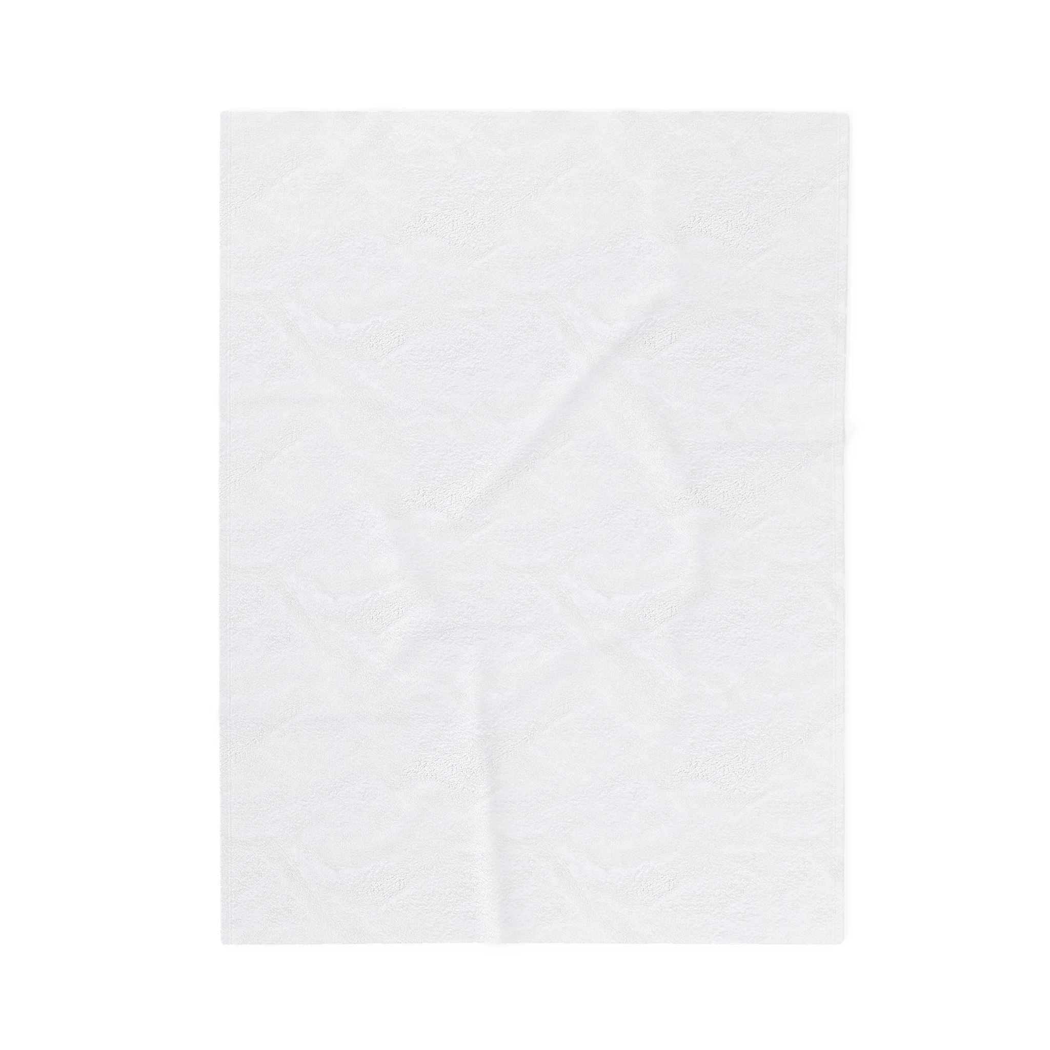 Hoochies Unite Plush Blanket — Soft Velveteen Throw with Retro Lip Graphic