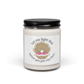 Personalized 'Clamantha' Scented Soy Candle — 9 oz Decorative Jar
